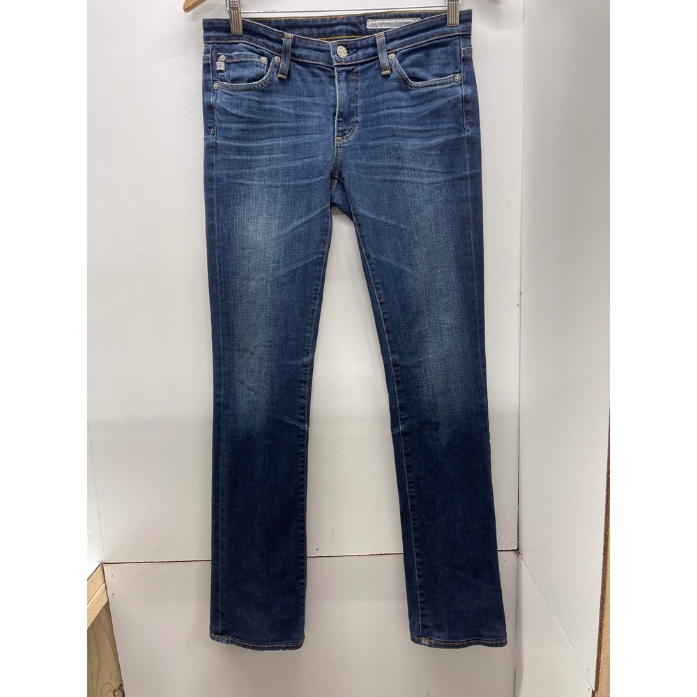 AG Adriano Goldschmied Straight Leg Jeans Dark Wash Size 27R JPY1317-05Y-DWY